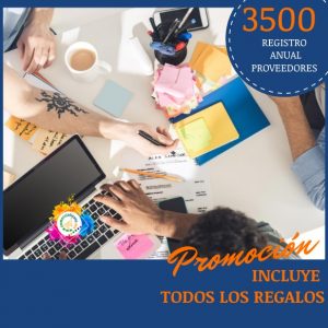 Membresía anual de proveedores y/o servicios + todos los regalos